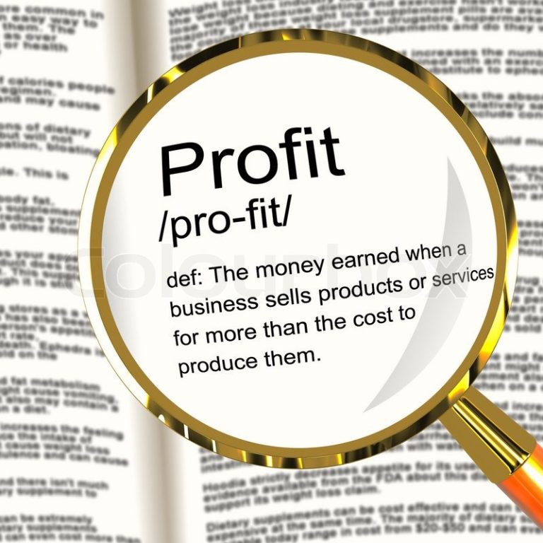Definition of Profit, Types, Mutual Funds for Investment